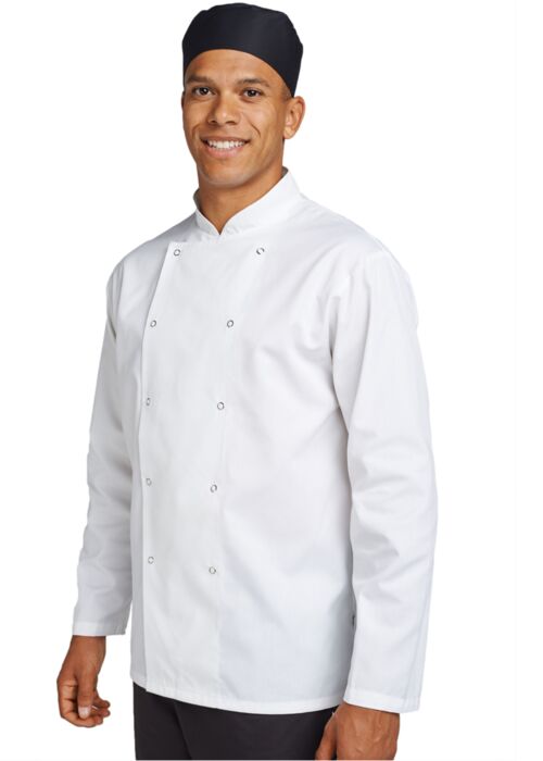 Budget Long Sleeve Chefs Jacket Thumbnail
