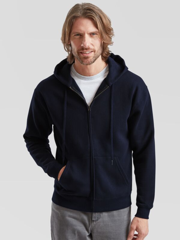 Men's Premium Hooded Sweat Jacket Thumbnail